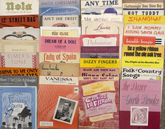 Vintage Piano Sheet Music Lot Of 33 Mixed Songs Classics Pop Folk Holiday Sheets