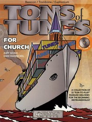 Tons of Tunes for Church Bassoon Trombone Solo Easy Sheet Music Curnow Book CD