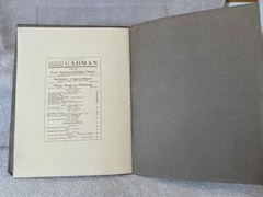 1909 Sheet Music Book Four American Indian Songs High Tenor Cadman 32 Pages