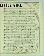 Daddys Little Girl by Burke & Gerlach Piano Vocal Sheet Music Dick James