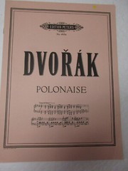 Antonin Dvorak Polonaise Piano Sheet Music Edition Peters