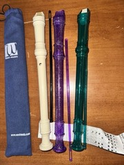 3 Flutes 1 West Music 1 Scholastic 1 Unbranded Osborne Easy Recording Tunes Book