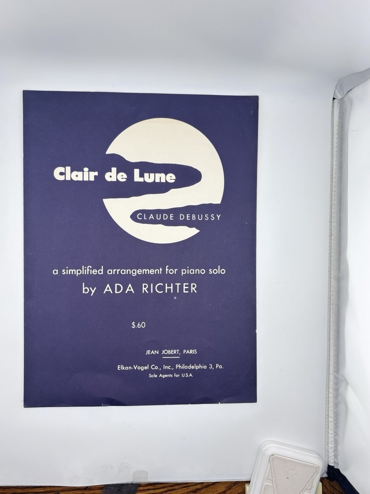 Clair de Lune Piano Sheet Music | Theodore Presser Company | CF:160-00137