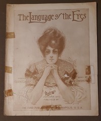 1904 The Language of the Eyes Vintage Piano Sheet Music by Lons Dinsmore