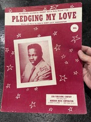 Shake Rattle & Roll Big Joe Turner 1954 Pledging My Love Johnny Ace Sheet Music