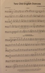Trombone Trio 2 Old English Dances arr Frank Halferty New retail price $7.50