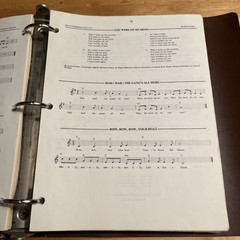 The Tune Book Songs by Yohann Anderson Compiled by Songs and Creations Inc, 1987