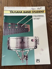 Yamaha Band Student, Book 2: A Band Method for Group or Individual Instruction