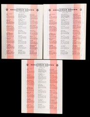 Vintage Promises Promises Sheet Music Lot Of 3 Bacharach David 1968 Broadway Mus