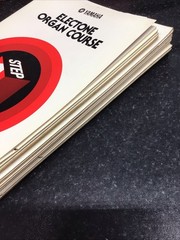 Vintage Yamaha Electone Organ Course. 15 book bundle