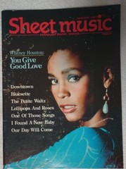 Sheet Music Magazine 1986-1987 Piano Guitar Rare Vintage Excellent Job Lot of 9