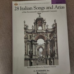 28 Italian Songs & Arias of the 17th and 18th Centuries High Voice CDs 050600451