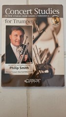 Concert Studies for Trumpet Grade 3-6 Curnow Play-Along Book NEW 044000611