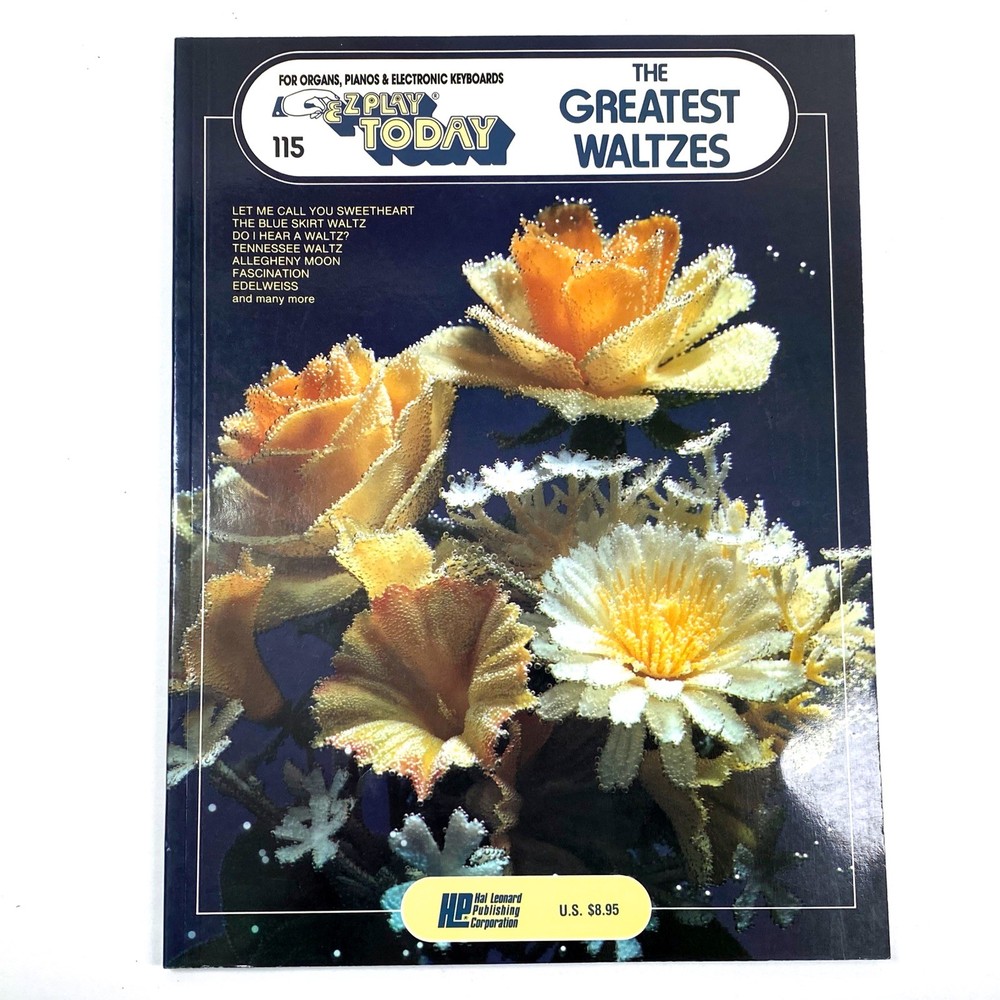 Ez Play Today #115 • The Great Waltzes • Big Note Sheet Music Songbook