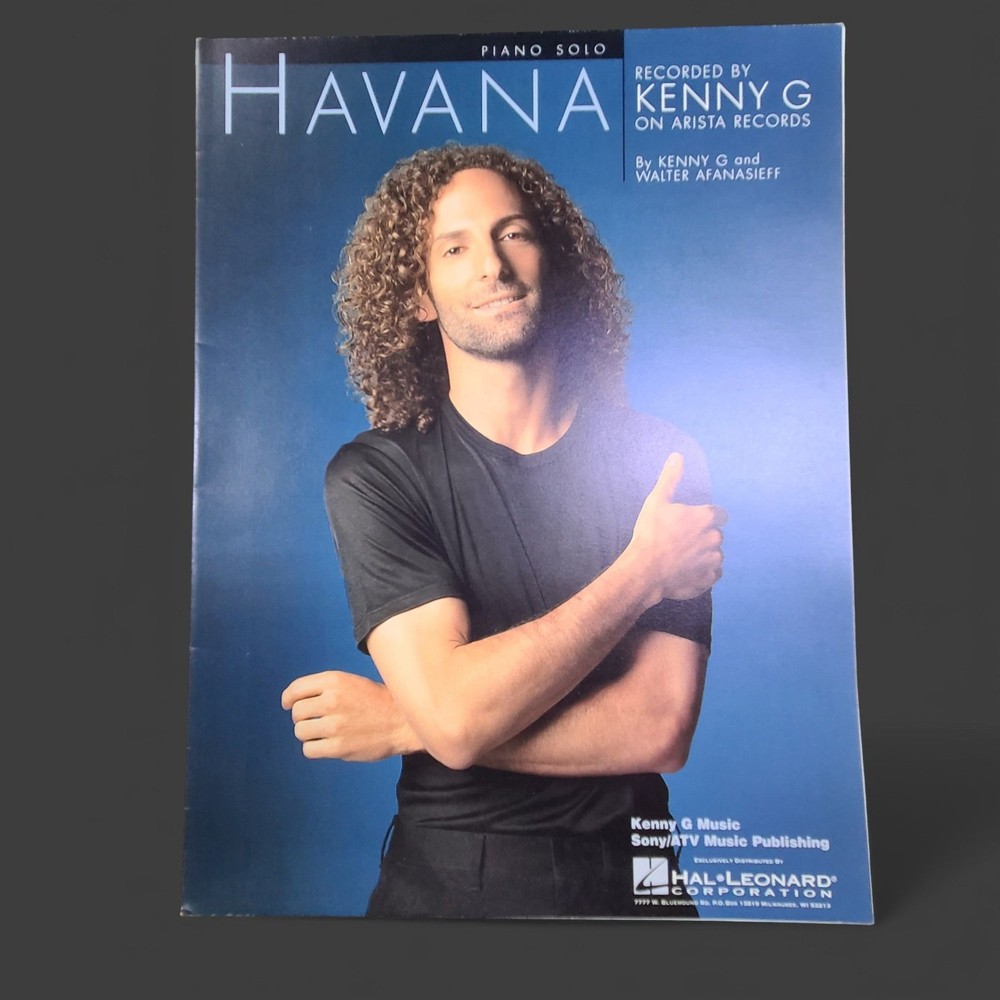 Kenny G Havana Piano Solo Sheet Music Hal Leonard 1998 Smooth Jazz Songbook