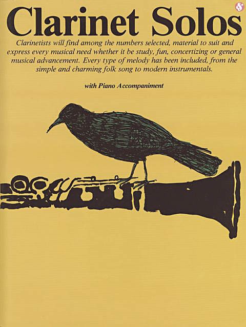 Clarinet Solos Classical Sheet Music with Piano Accompaniment Brahms Chopin Book