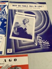 Vintage Lot 5 Sheet Music Everly Bros Rita Hayworth Gene Kelly Benny Goodman