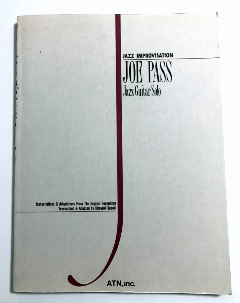 JOE PASS JAZZ GUITAR SCORE JAPAN TAB