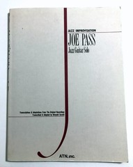 JOE PASS JAZZ GUITAR SCORE JAPAN TAB