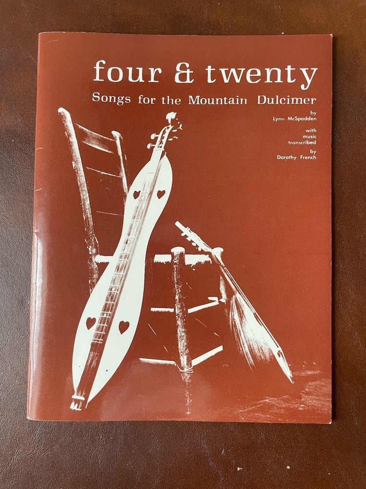 Amsco Publications Four & Twenty Songs Mountain Dulcimer Folk Song Book