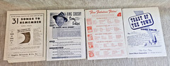 Lot of 33 1950s Sheet Music Slightly Boogie Say Si Si The Great Pretender & more