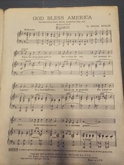 VINTAGE RARE God Bless America – Irving Berlin sheet music