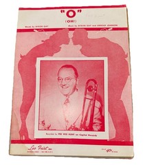 Pee Wee Hunt &lsquo;O&rsquo; Sheet Music Folio 1947 Leo Feist Inc Jazz Pop