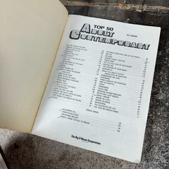 Top 50 Adult Contemporary Songs Voice Chords Music Sheet Music Book Pages