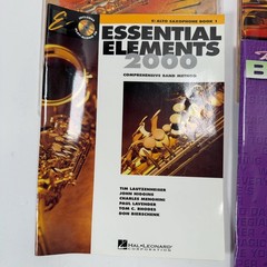 Lot Music Books: Greatest Hits, Saxophone Player, Rock Jams, Essential Elements