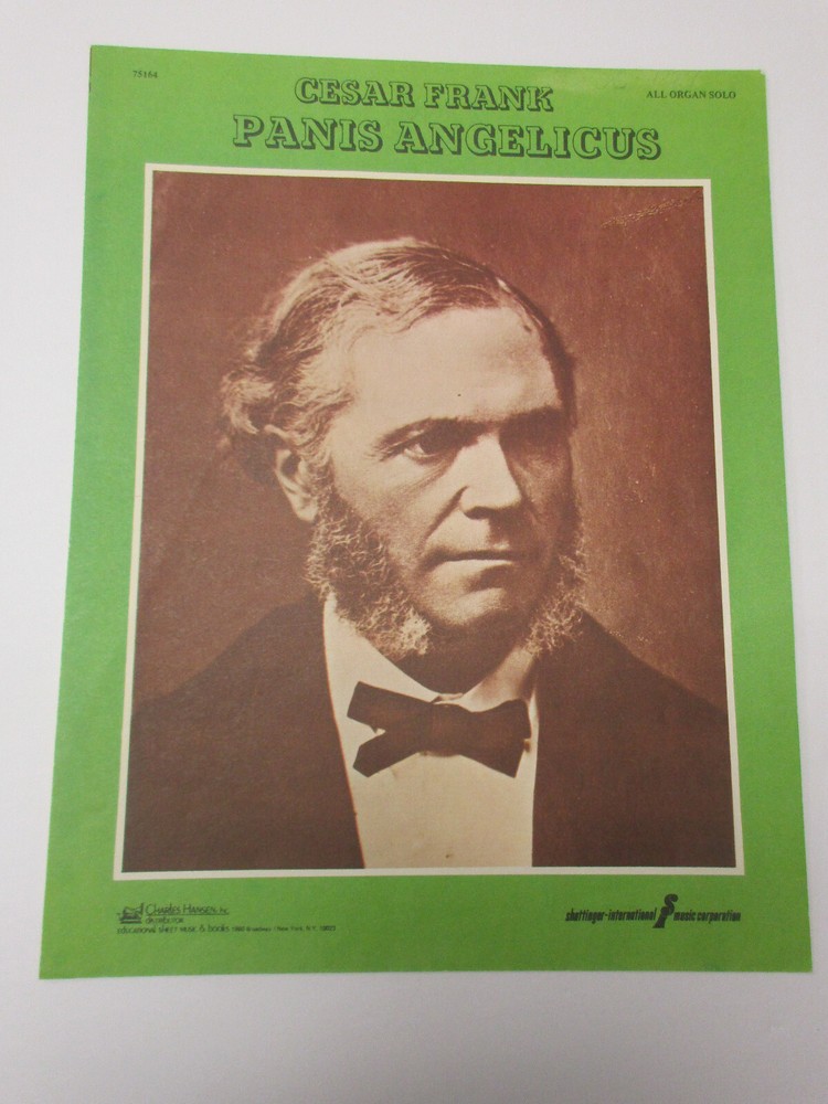 Cesar Frank Panis Angelicus All ORGAN Solo Sheet Music Charles Hansen