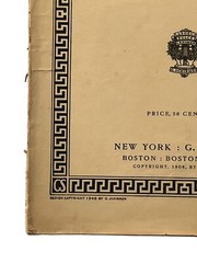 1908 Sheet Music Book MODERN SONG FAVORITES Household Series No. 41 Low Voice