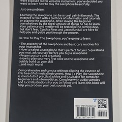 Independently published How to Play Saxophone Beginner Instruction Book Solo