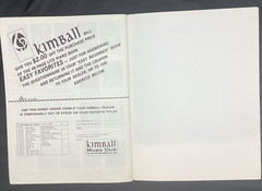 Vtg SongBook, Kimball Easy Pro Play Piano, 1981 – ships free