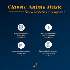Ghibli Best Stories Piano Book – Original Edition | Studio Ghibli Sheet Music Co