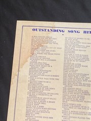 Sheet Music Lot 4 Count Every Star Sparrow In The Tree Top Old Master Painter