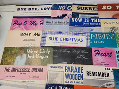 Everly Brothers Como Irving Berlin Autry Kristofferson Sheet Music lot of 33