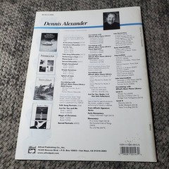 Dennis Alexander Just for You Book Two Piano Solo Songbook 1989 Alfred