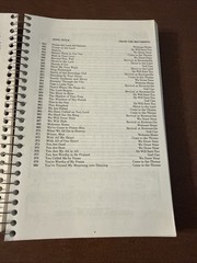 Hosanna! Music Praise Worship Songbook 11 Choruses Hymns 1997 Spiral Bound