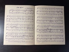 BUDDY HOLLY Oh Boy Vintage Original 1957 Sheet Music 3856