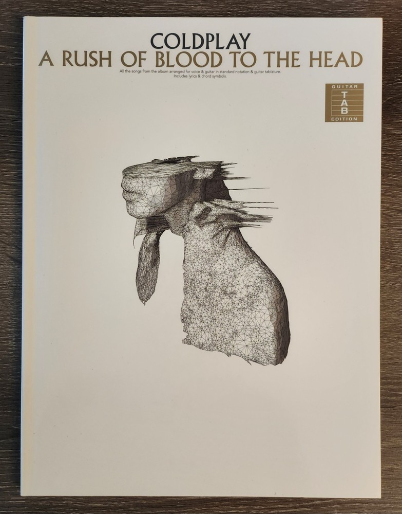 Coldplay A Rush of Blood to the Head – Guitar Tab Songbook