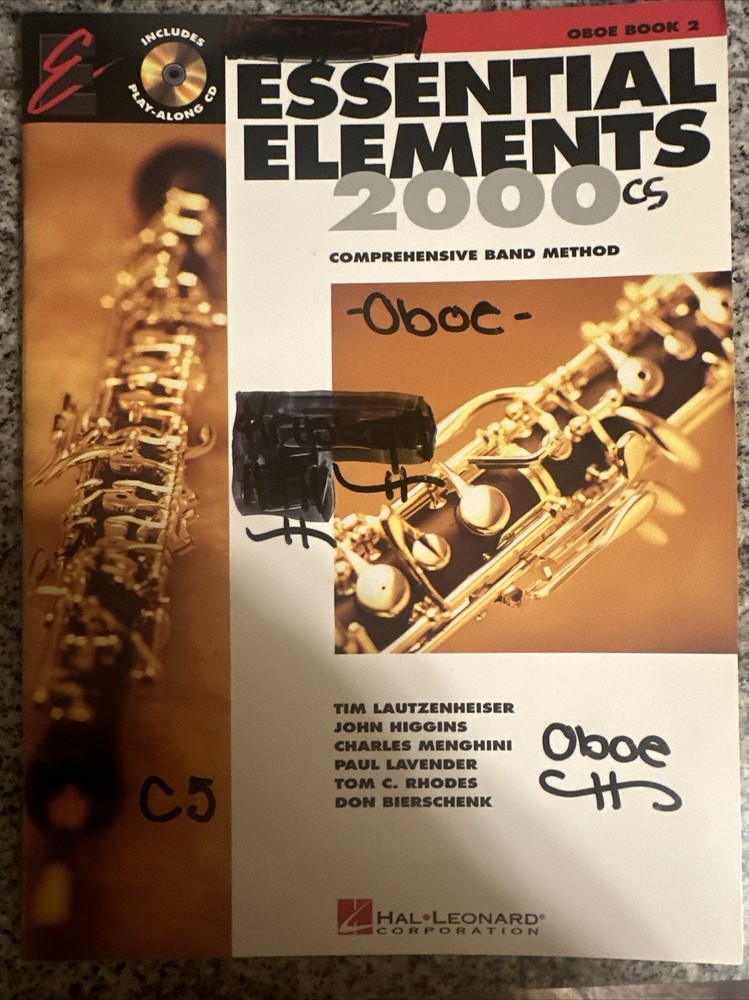 Essential elements 2000 oboe book 2 (book Only)