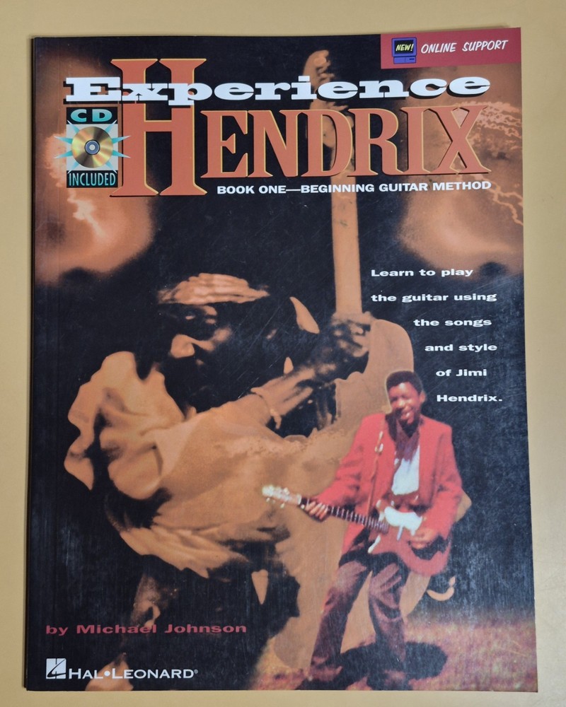 Jimi Hendrix SongBook 1: Beginning Guitar Method With CD TABLATURE Sheet Music