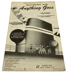 Anything Goes – Sheet Music 1934 Choral Selections Series Four-Part Mixed Voices