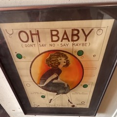 Irving Berlin Vintage Sheet Music &lsquo;Oh Baby (Don&rsquo;t Say No – Say Maybe)&rsquo;