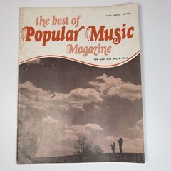 The Best Of Popular Music Magazine Feb Mar 1978 Vol 6 #2 Piano Vocal Guitar Vtg