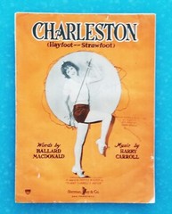 Charleston HAYFOOT STRAWFOOT 1924 Dottie Wilson Harry Carroll Revue Sheet Music!
