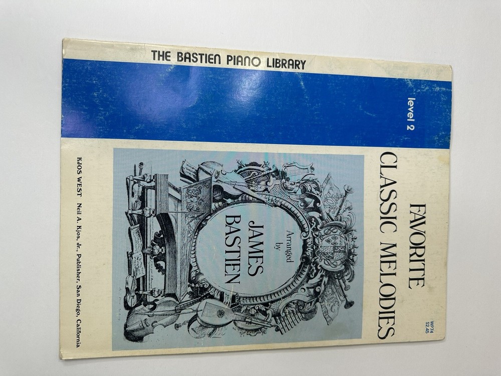 Favorite Classic Melodies Level 2 * The Bastien Piano Library – by Bastien 1981