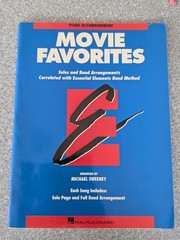 Hal Leonard Movie Favorites Piano Accompaniment for Solo and Band Arrangements