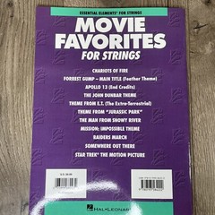 Movie Favorites String Bass Essential Elements Hal Leonard