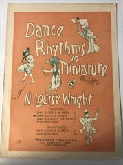 A Little Waltz by N. Louise Wright 1927 piano sheet music 2C